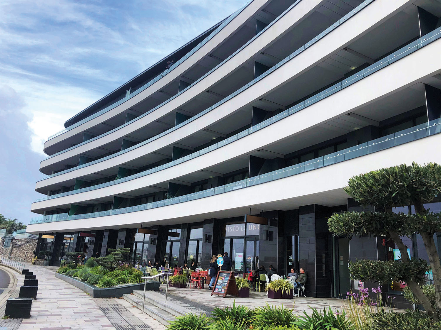 Abbey Sands 4alt Typical seaside terraced housing in southern England